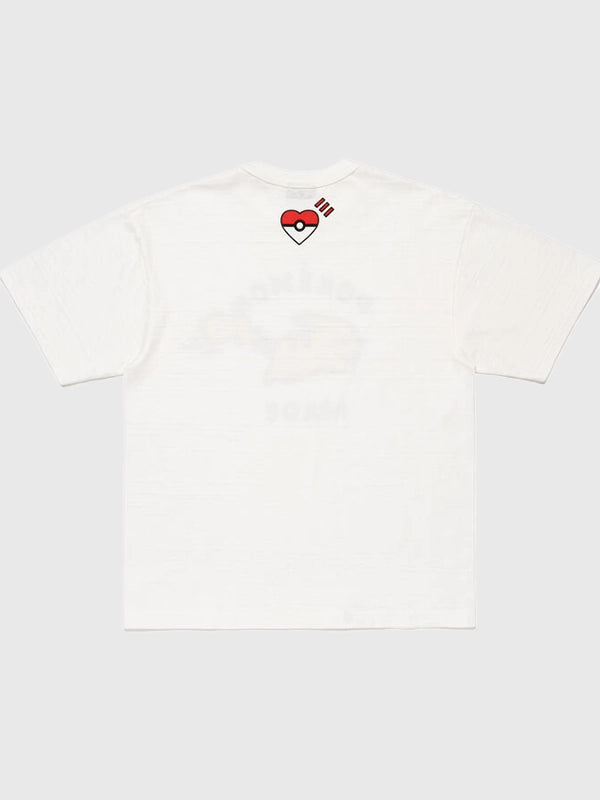 Pokemon x Human Made Graphic T-Shirt Shirt unisex detail view 3 | Dash Racegear — Graphic T-shirt showcasing Pokémon x Human Made collaboration in a clean, modern street-inspired look.
