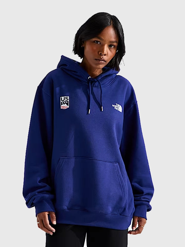 The North Face x U.S. Ski & Snowboard Hoodie Hoodie unisex detail view 6 | Dash Racegear — Sleek hoodie designed for the 2026 ski team collection, combining athletic inspiration with a clean casual design for daily wear.