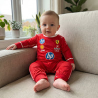 Ferrari Inspired Longsleeve Jumpsuit - New Season 2026 product detail image 5