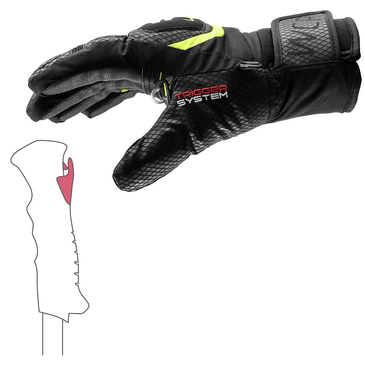 Leki JR WCR Team 3D Gloves - image 3