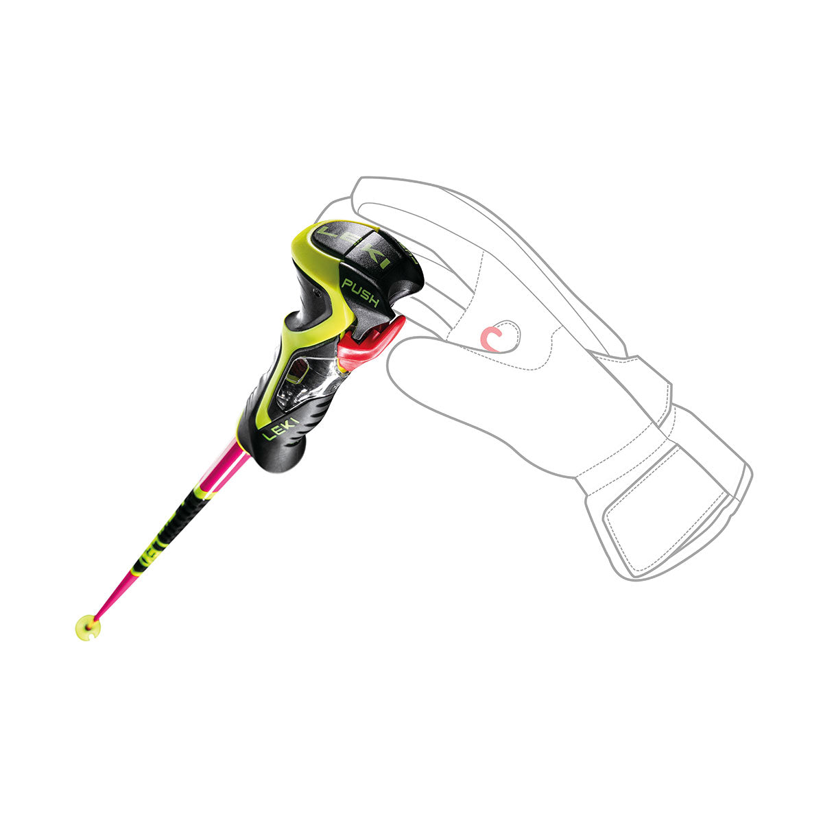 Leki Venom (Carbon) 3D SL Ski Pole - image 10