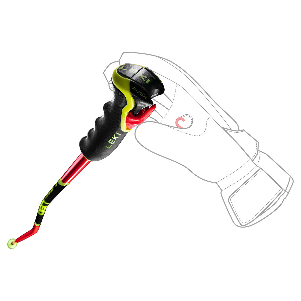 Leki WCR Carbon 3D GS Ski Pole - image 3