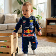 Red Bull Longsleeve Onesie Jumpsuit - 2026 New Season product detail image 5