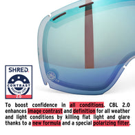 Shred Exemplify Ski Goggles - image 6