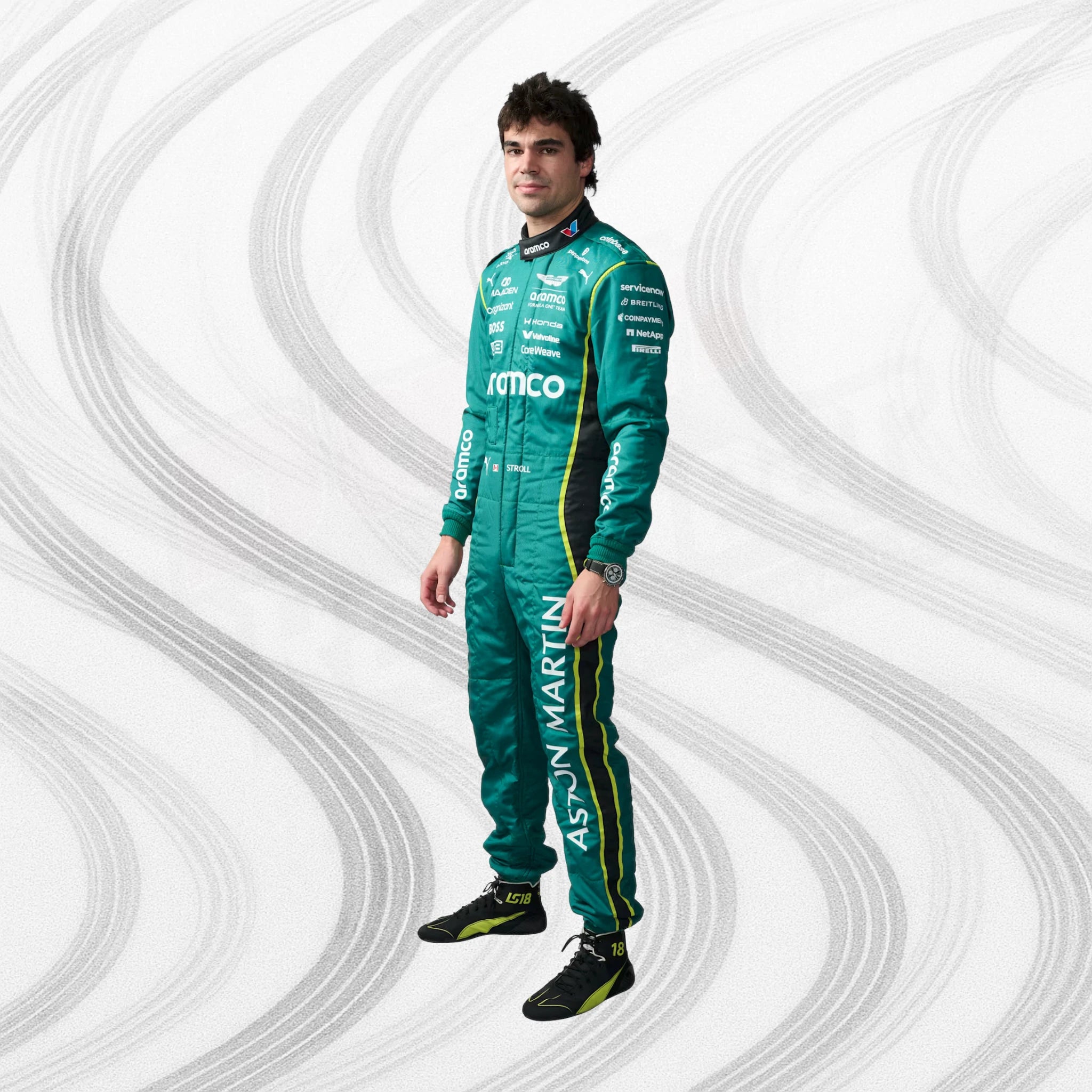 Lance Stroll 2026 F1 Race Suit Replica – Aston Martin