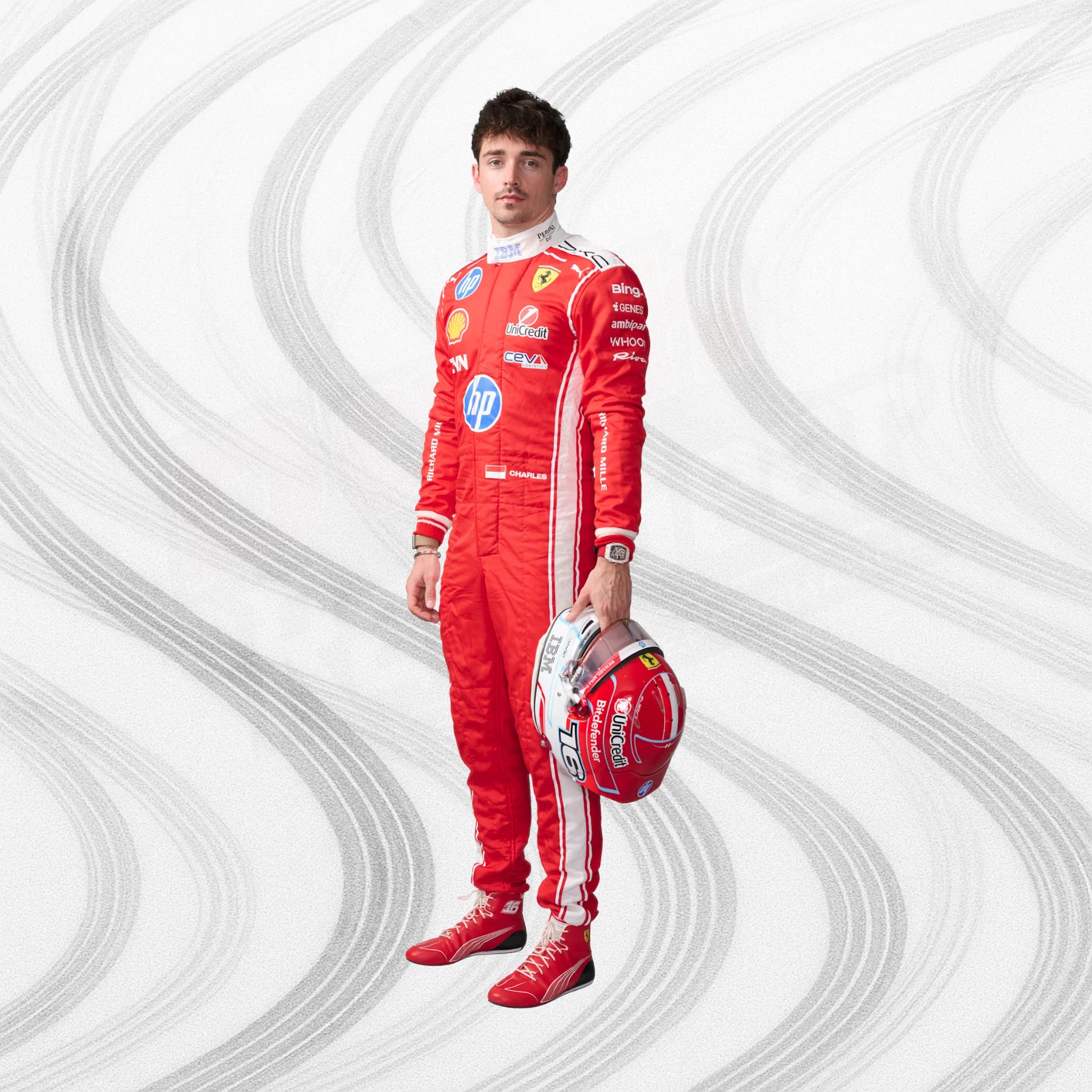Charles Leclerc 2026 F1 Race Suit Replica – Scuderia Ferrari