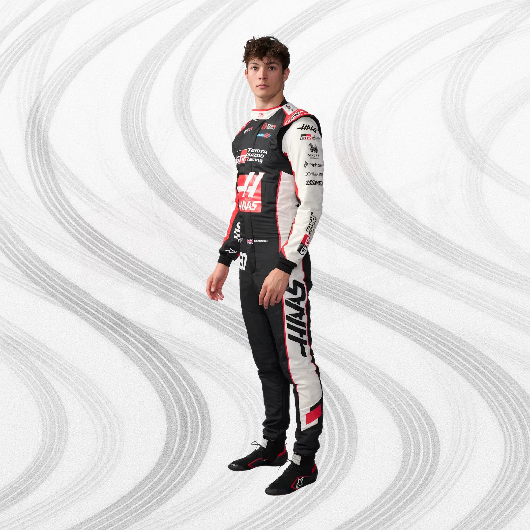 Oliver Bearman 2026 F1 Race Suit Replica – Haas F1 Team