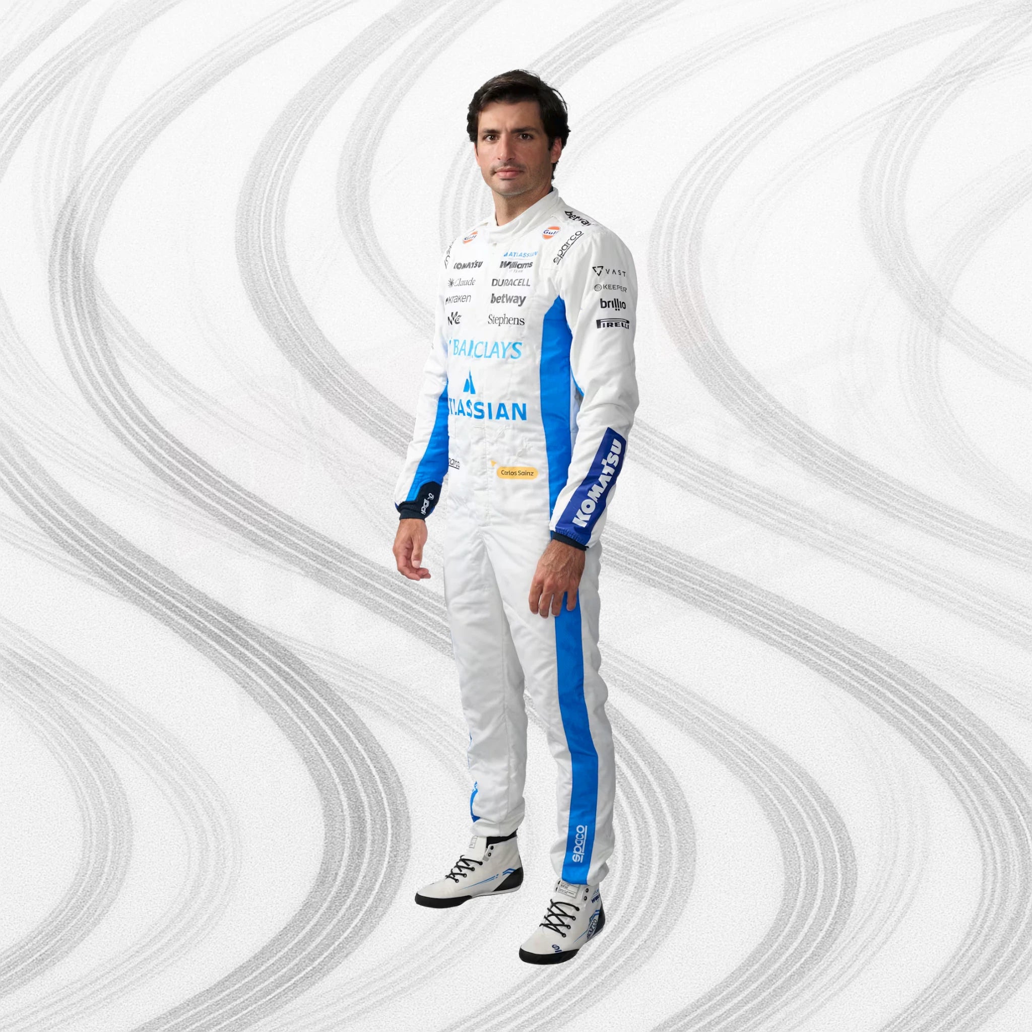 Carlos Sainz 2026 F1 Race Suit Replica – Williams Racing
