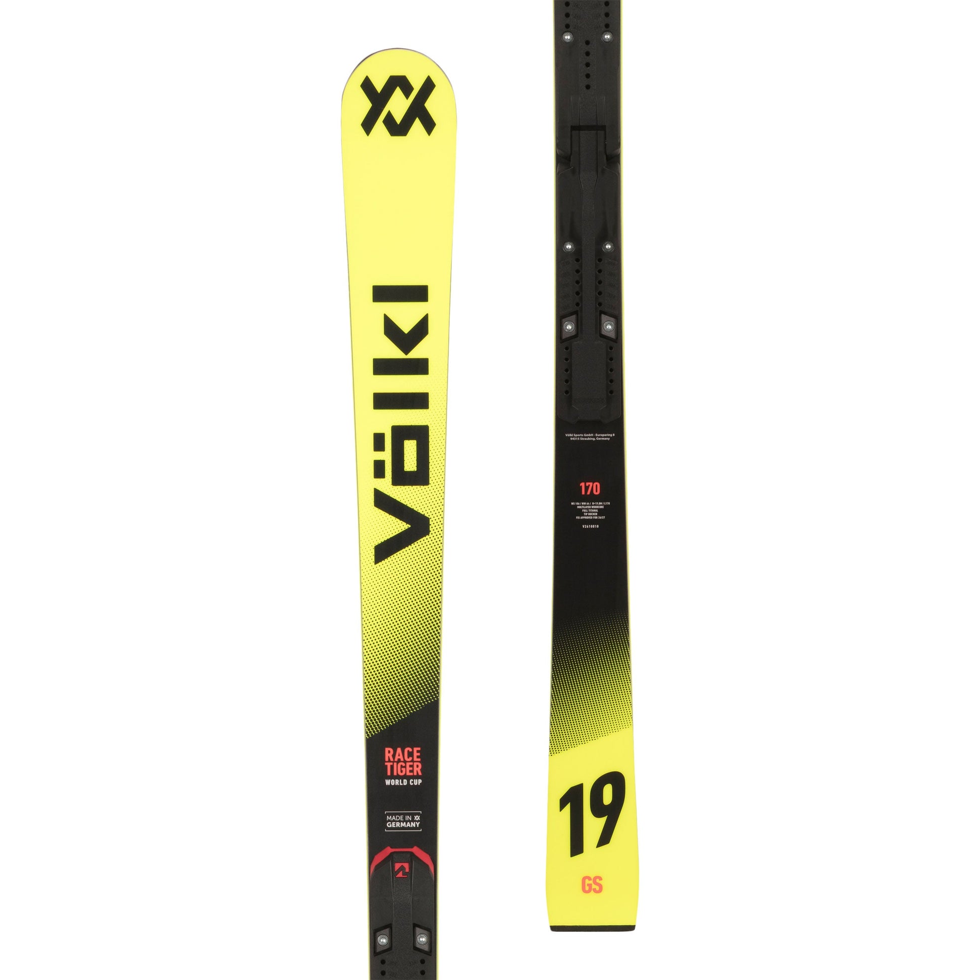 2027 Volkl Racetiger JR GS Skis - image 3