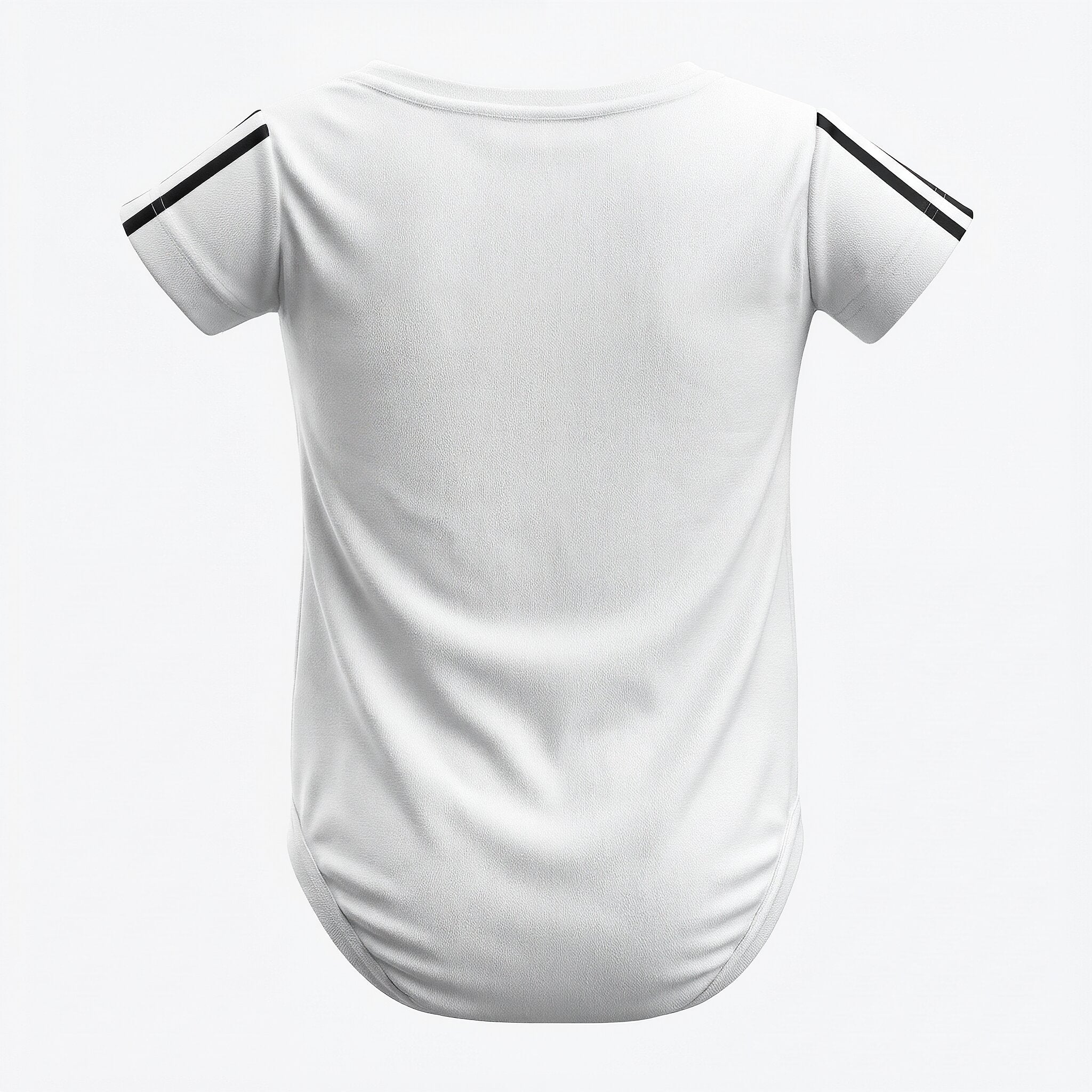 25/26 Real Madrid Baby Bodysuit back view baby onesie by Dash Racegear