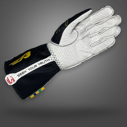-273 x AYRTON SENNA Black - Glove | DASH RACEGEAR