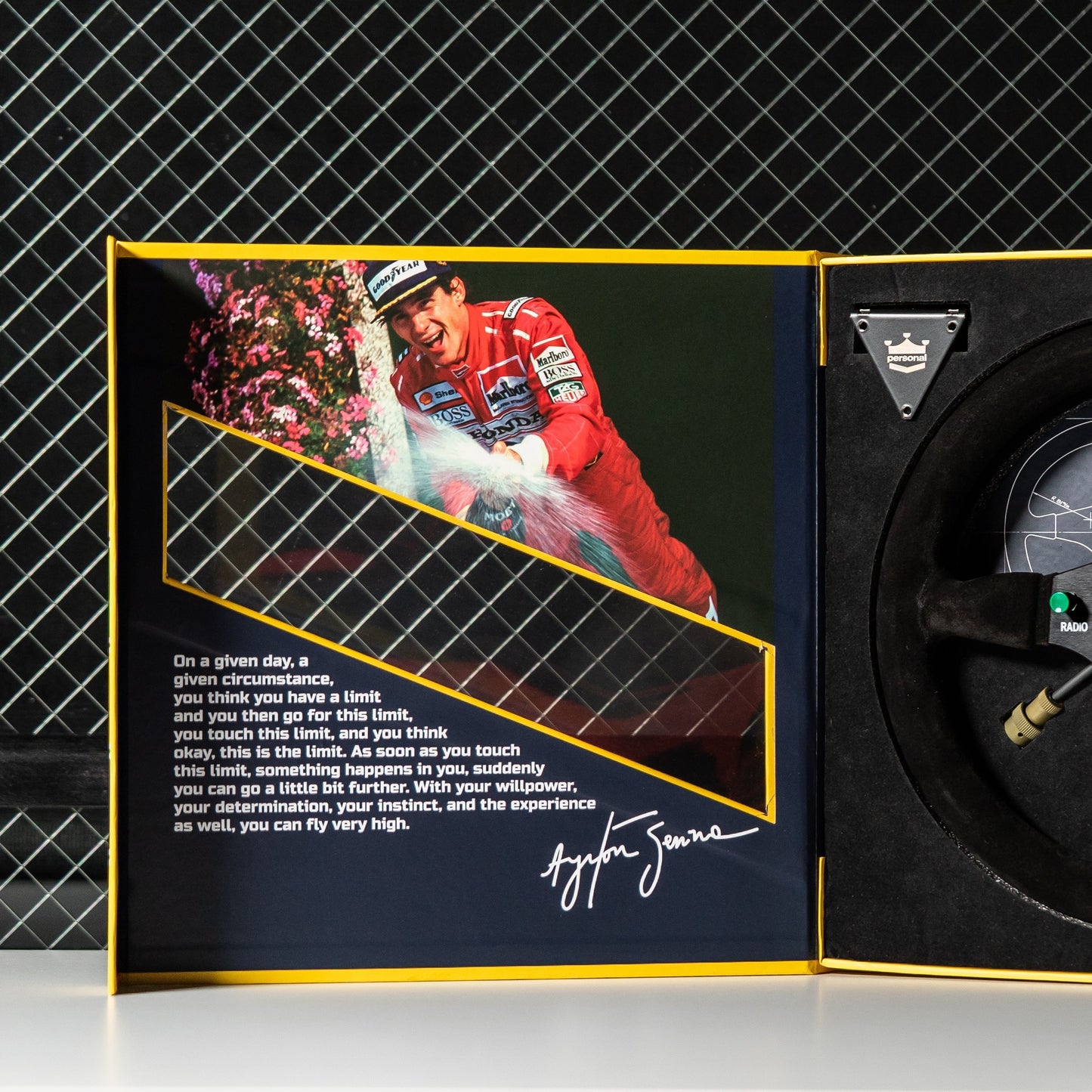 -273 x AYRTON SENNA - Nardi-Personal MP4/4 Steering Wheel - Steering Wheel | DASH RACEGEAR