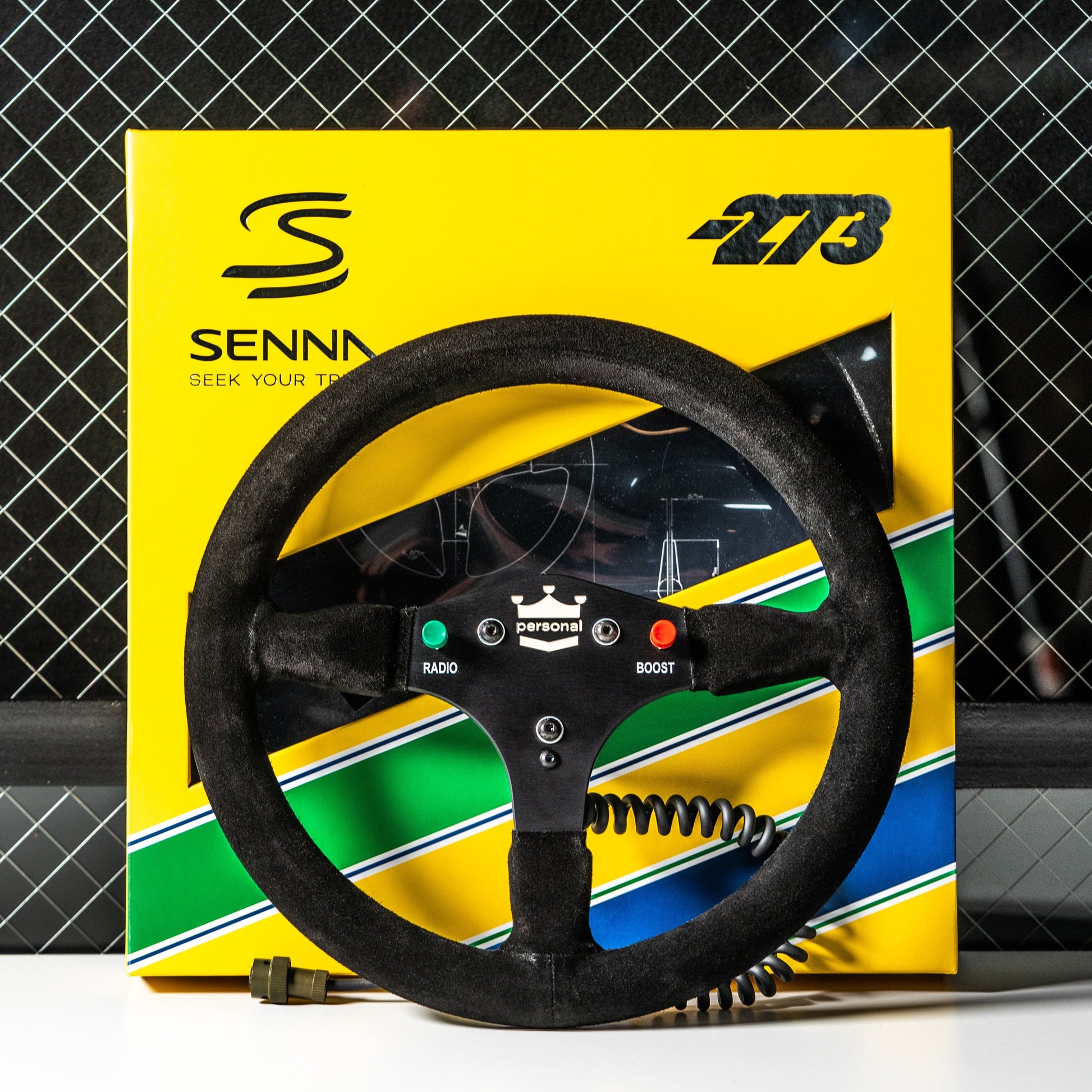 -273 x AYRTON SENNA - Nardi-Personal MP4/4 Steering Wheel - Steering Wheel | DASH RACEGEAR