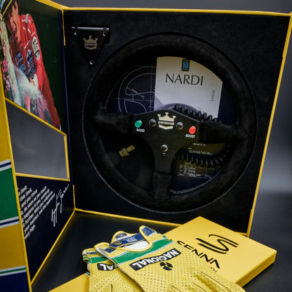 -273 x AYRTON SENNA - Nardi-Personal MP4/4 Steering Wheel - Steering Wheel | DASH RACEGEAR