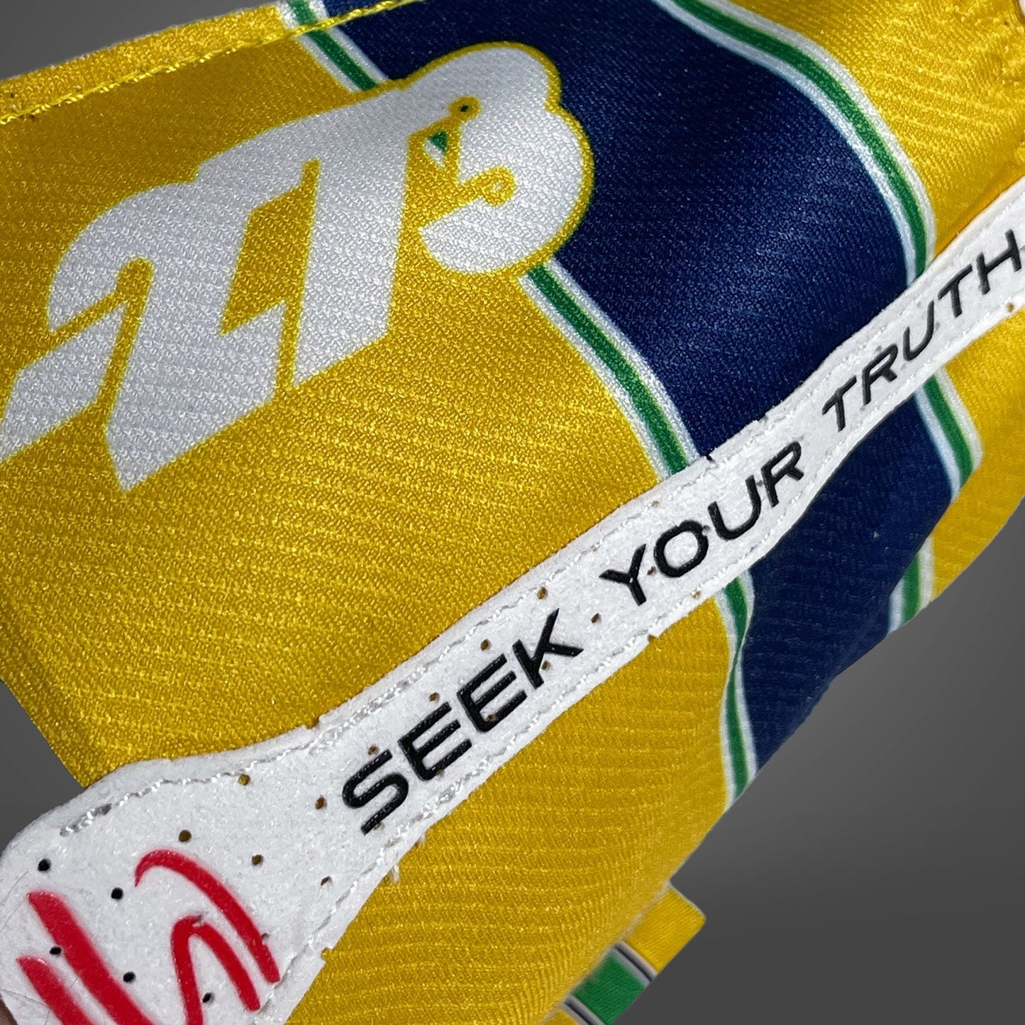 -273 x AYRTON SENNA Yellow - Glove | DASH RACEGEAR