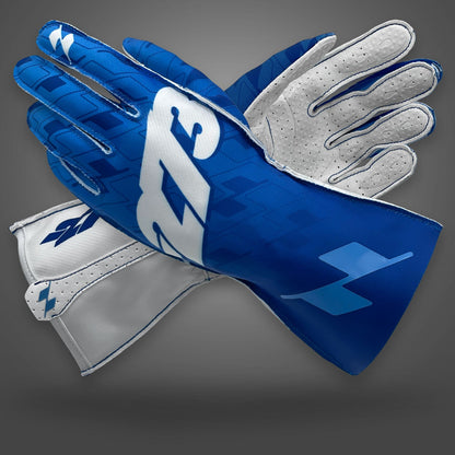 -273 x Ryan Norberg Limited Edition Blue/White/Cyan Asymmetric - Glove | DASH RACEGEAR