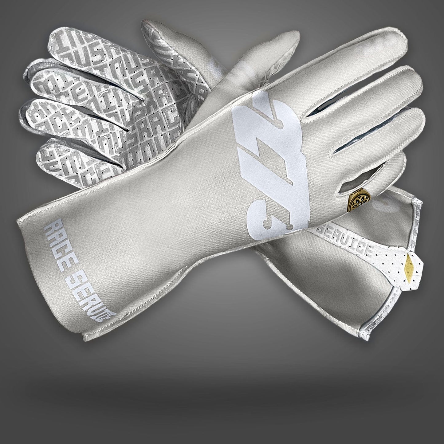 -273 x RACE SERVICE OFF-WHITE Asymmetric - Glove | DASH RACEGEAR