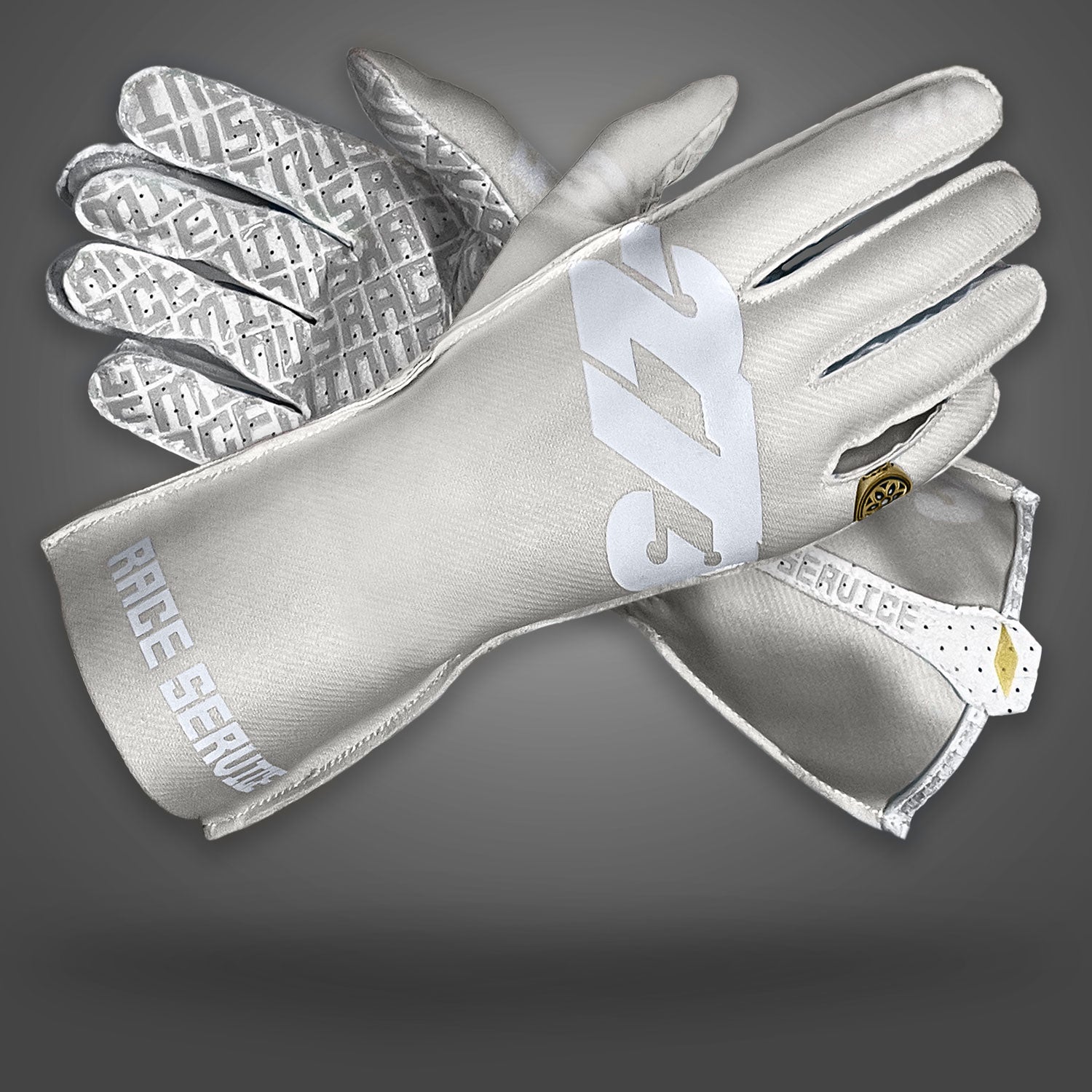 -273 x RACE SERVICE OFF-WHITE Asymmetric - Glove | DASH RACEGEAR