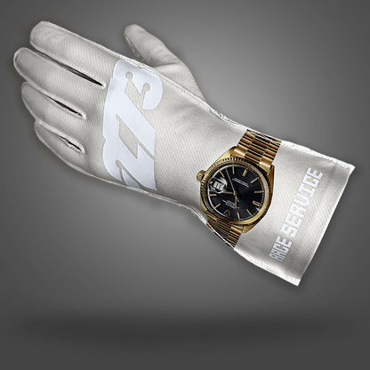 -273 x RACE SERVICE OFF-WHITE Asymmetric - Glove | DASH RACEGEAR