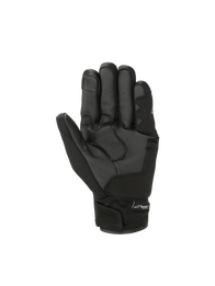 Alpinestars S-Max Drystar® Gloves, black waterproof motorcycle sport gloves for men with leather palm and short-cuff design.