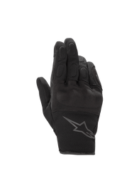 Alpinestars Stella S-Max Drystar Gloves, waterproof road gear, women's, black anthracite, leather and stretch mesh.