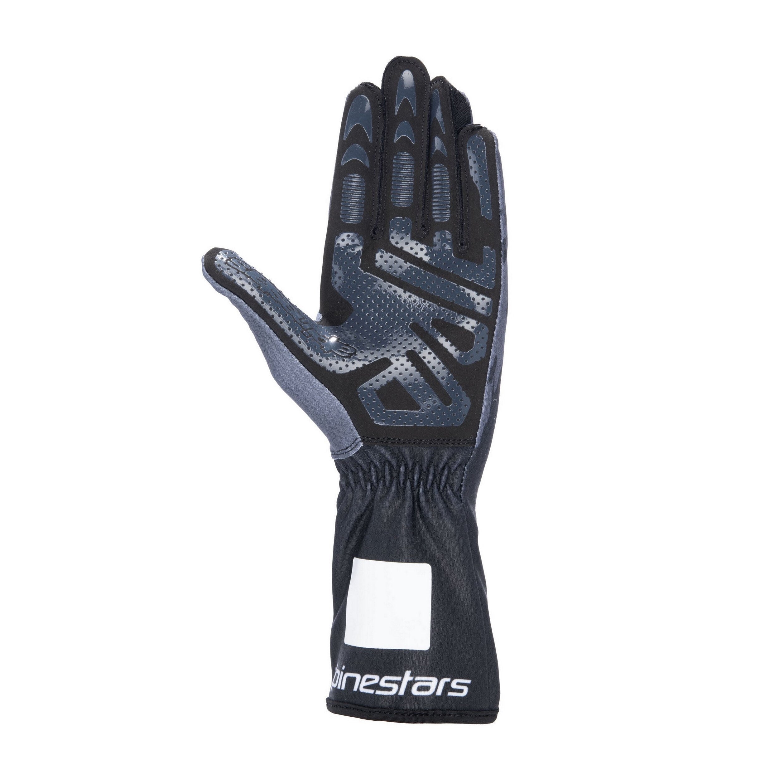Gloves Alpinestars Tech-1 K V3 Black/Antracit - rear view | Dash Racegear