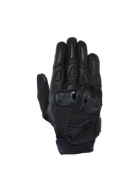 Alpinestars SP X 7 Gloves, Motorcycle Sports Gloves, Black, Perforated Leather, TPU Knuckle Protection, CE Certified