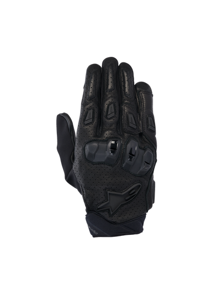 Alpinestars SP X 7 Gloves, Motorcycle Sports Gloves, Black, Perforated Leather, TPU Knuckle Protection, CE Certified
