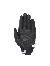 Alpinestars SP X 7 Gloves, Men's Motorcycle Sport Gloves, Black and White, perforated leather with sliders for road racing.
