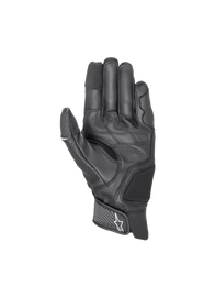Alpinestars Morph Sport Gloves, black leather and textile motorcycle sport gloves with touchscreen fingertips.