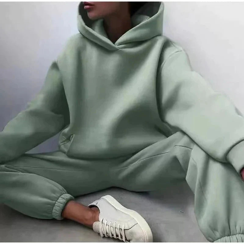Two - Piece Tracksuit Set - Green - XXXL - 42275246145605