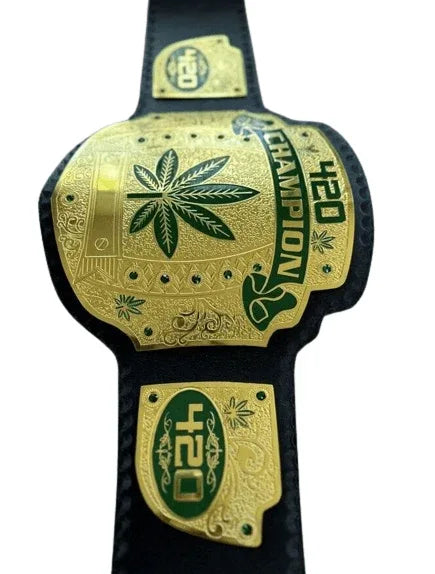 420 Weed World Wrestling Championship Title Belt - 3 | Dash Racegear