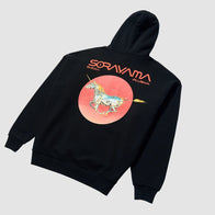 +44 + Hajime Sorayama Suzuka Unicorn Hoodie Hoodie unisex detail view 4 | Dash Racegear — High fashion hoodie by +44 and Hajime Sorayama