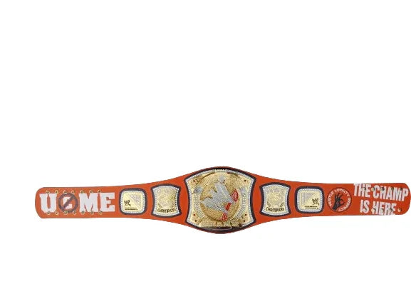 WWE John Cena Signature Series Orange Spinner Championship Belt - 4 | Dash Racegear