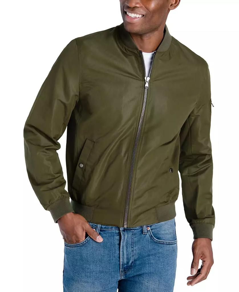 Michael Kors Men's Bomber Jacket, Created for Macy's - lifestyle view