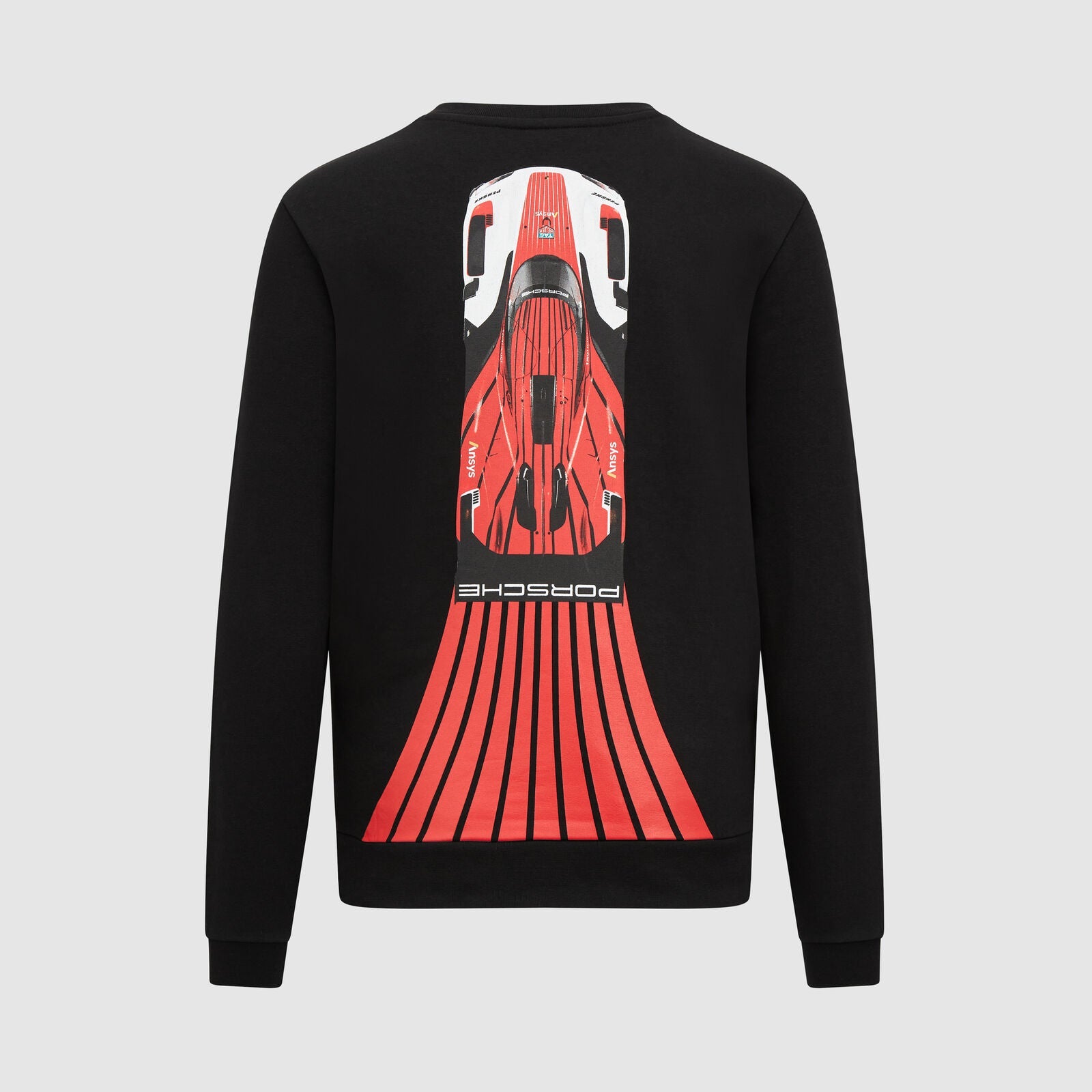 PORSCHE PENSKE FW CREW SWEAT - black