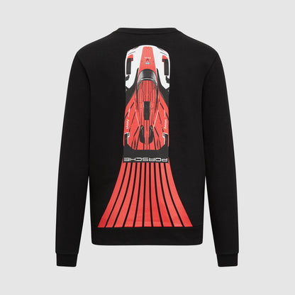 PORSCHE PENSKE FW CREW SWEAT - black