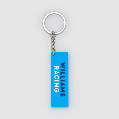 WILLIAMS RACING FW KEYRING - electric blue