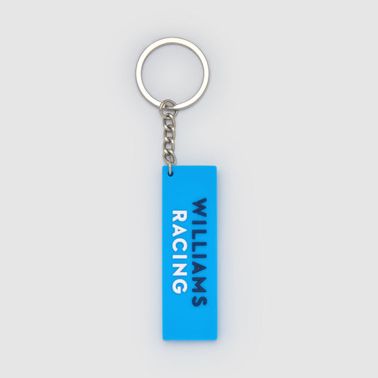 WILLIAMS RACING FW KEYRING - electric blue