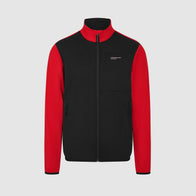 PORSCHE FW MENS SOFTSHELL - black