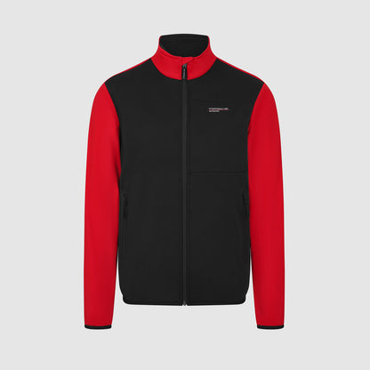 PORSCHE FW MENS SOFTSHELL - black