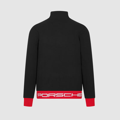 PORSCHE FW 1/4 ZIP - black