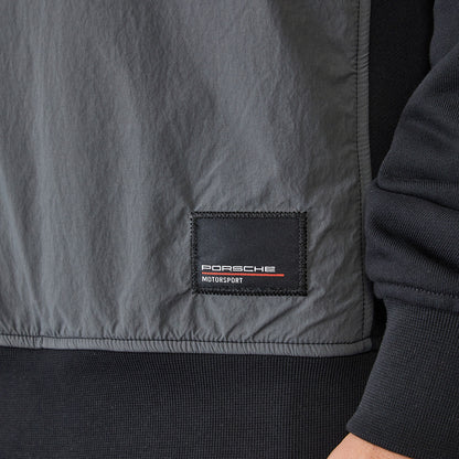 PORSCHE FW UTILITY CREW SWEAT - black