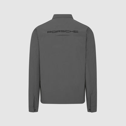 PORSCHE FW MENS UTILITY OVERSHIRT - grey
