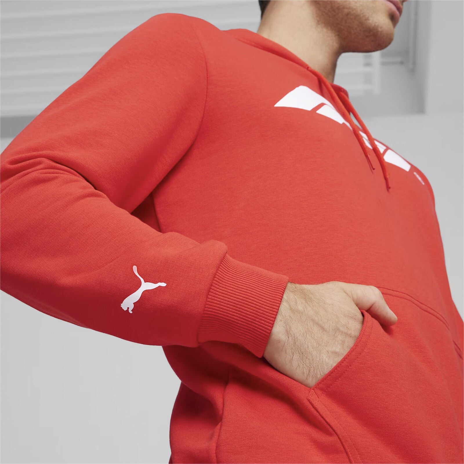 F1 ESS MENS LOGO HOODY - red