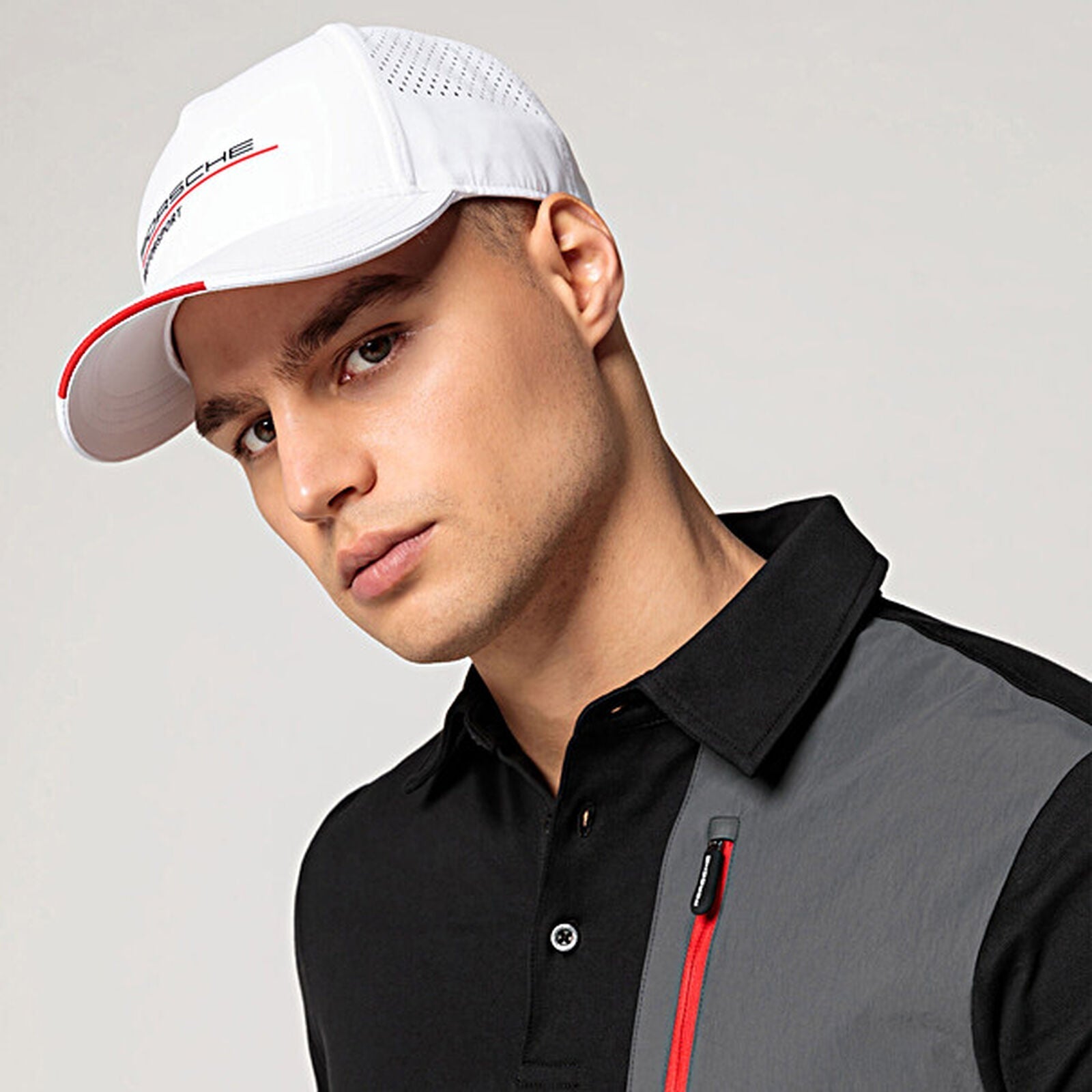 PORSCHE FW CAP - white