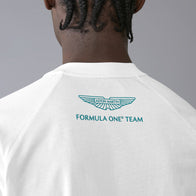 AMF1 FW LOGO TEE - white