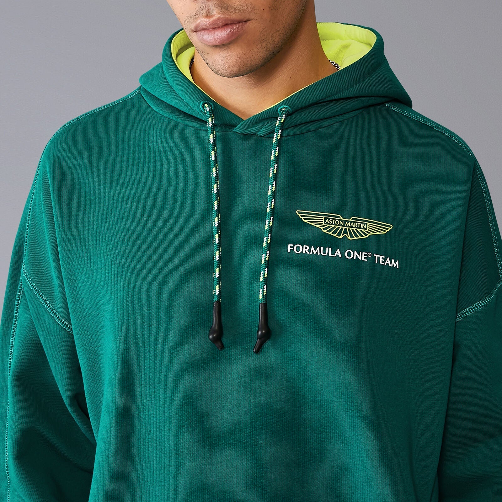 AMF1 FW LOGO HOODY - green