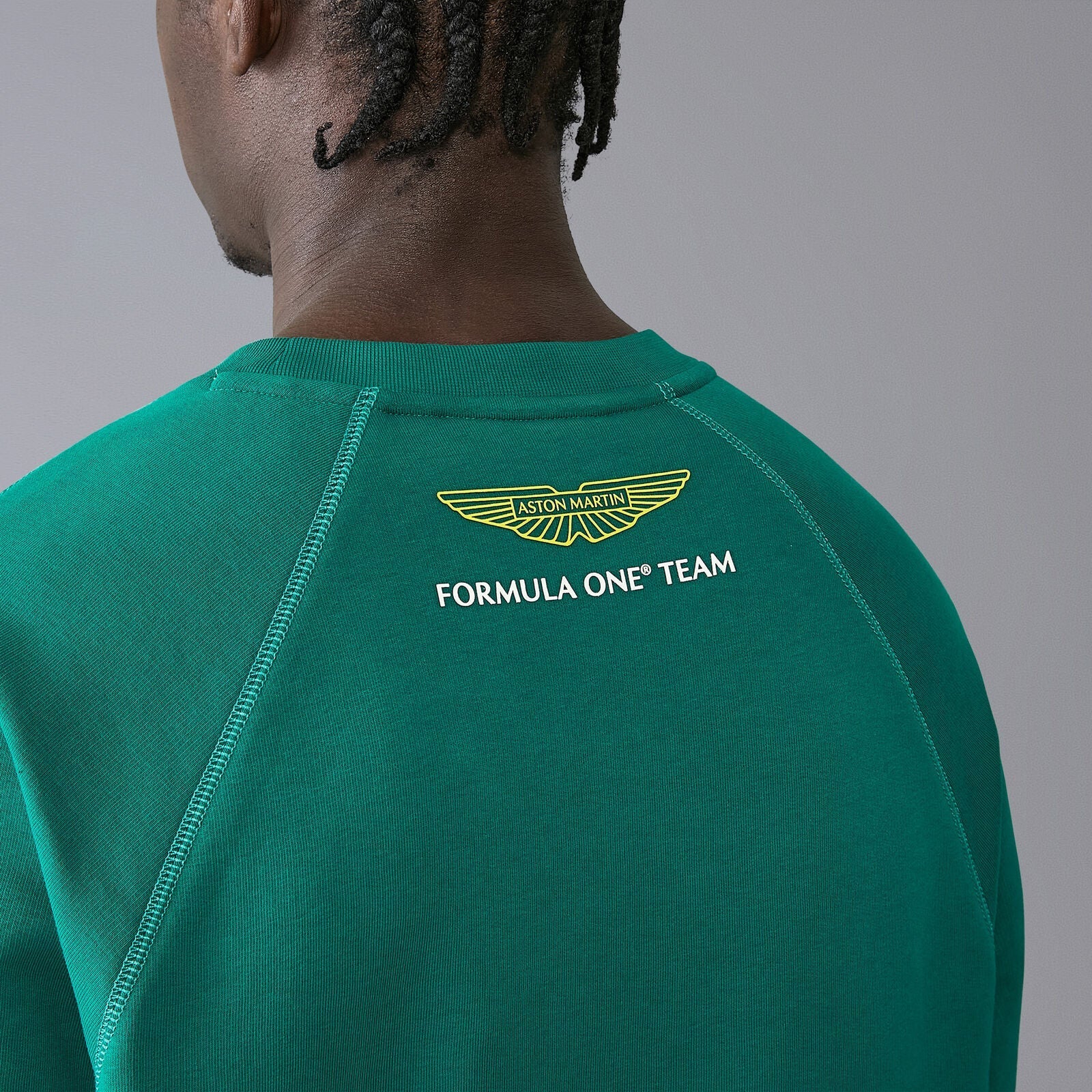 AMF1 FW LOGO CREW SWEAT - green