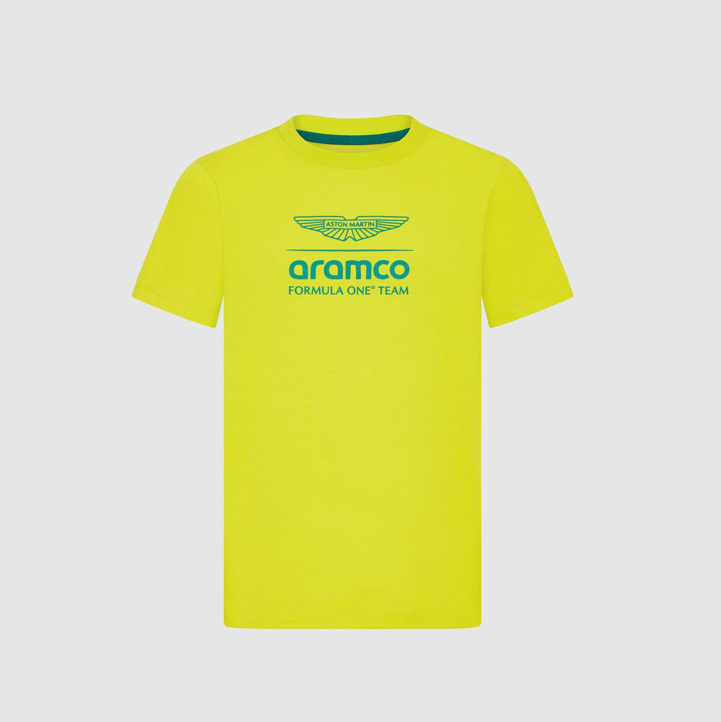 AMF1 FW KIDS LOGO TEE - lime